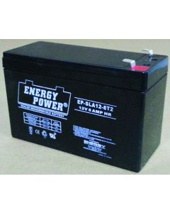 SLA 6 v / 12 Ah Battery with T2 (3/8") Terminals